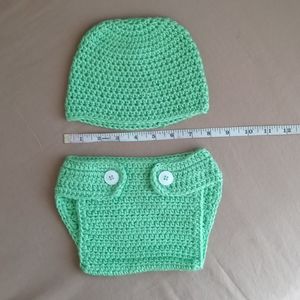 Handmade Diaper Cover & Cap